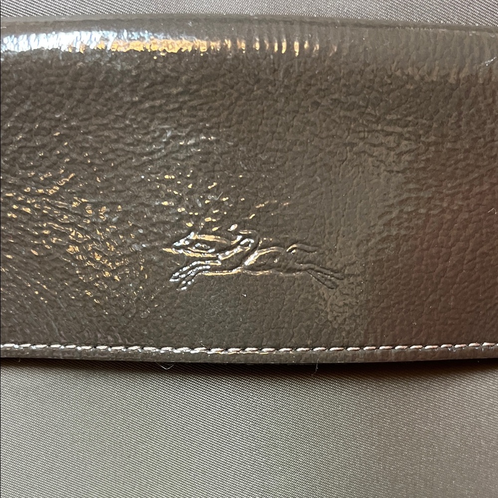 Longchamp Brown Nylon Messenger Bag - Picture 3 of 10